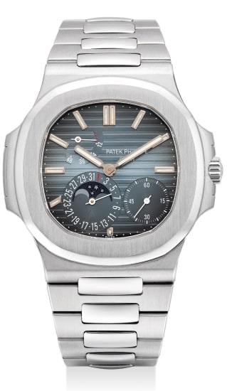 Patek Philippe - A fine, attractive and rare stainless steel wristwatch ...