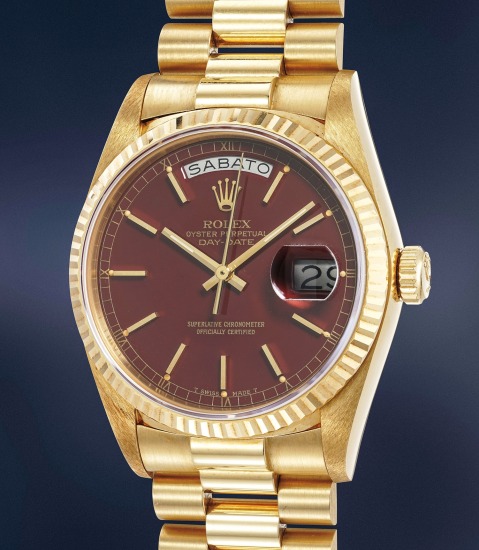 saddam hussein rolex watch