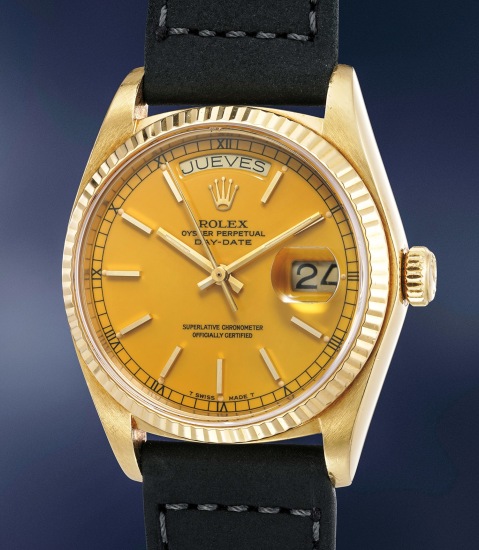 rolex yellow
