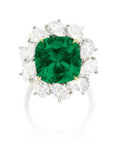 bulgari emerald ring