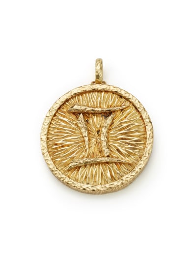 David Webb A Gold Gemini Brooch Pendant Phillips - Gold Gemini Pendant David Webb A Gold Gemini Brooch Pendant Phillips - Gold Gemini Pendant