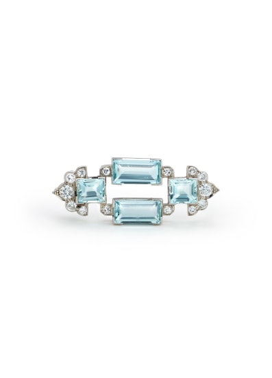 cartier aquamarine ring