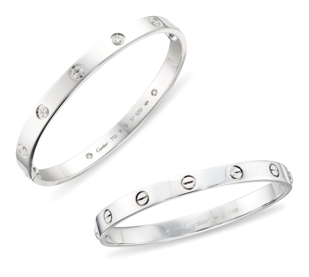 cartier love bracelet stainless steel diamonds