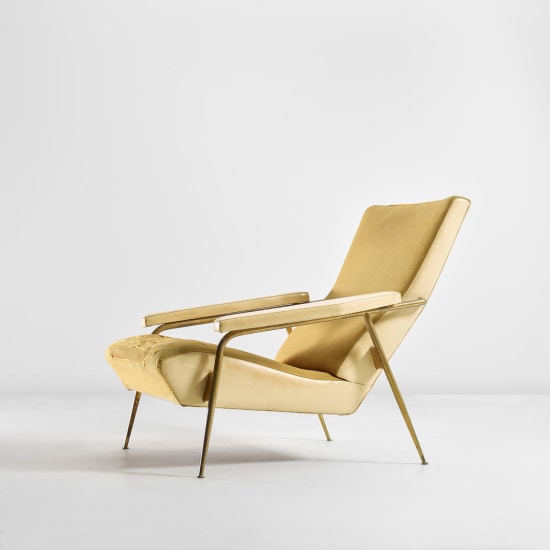 Pair Charlotte Perriand 'model no. 21' lounge chairs
