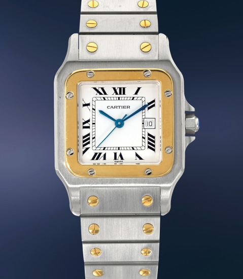 George Men's Two-Tone Black & Gold Watch Set 2 Piece Watch & Bracelet Set - Each