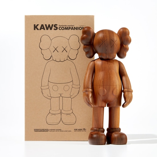 ▷ 3 figurines Small lie par Kaws, 2020, Design
