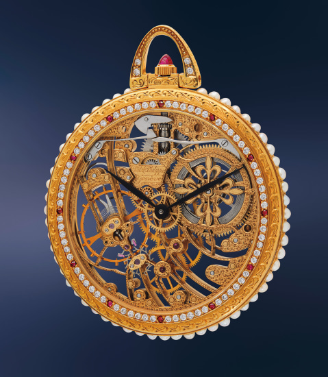 Patek Philippe Annual Calendar 18K Yellow Gold Mop Diamond 37mm Watch 4936J