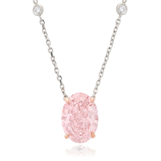 Pink sapphire and diamond necklace, Important Jewels, 2022