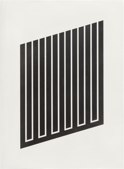 Donald Judd - Editions & Works on Paper New York Tuesday, April 18 ...