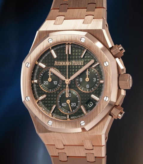 Ap gold online chronograph