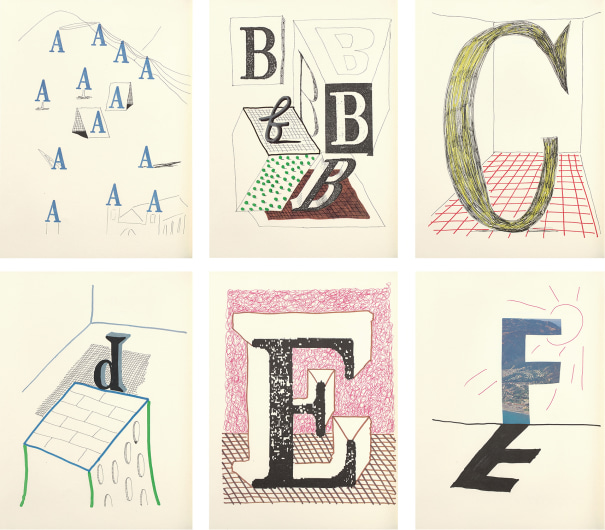 HOCKNEY'S Alphabet／ホックニー画集 Alphabet／ホックニー画集 HOCKNEY'S