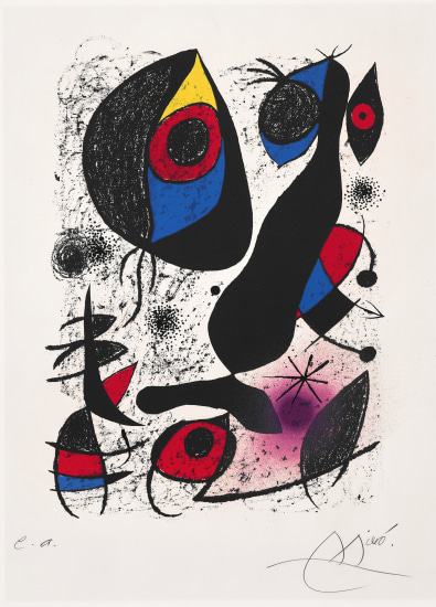 Joan Miró - Evening & Day Editions London Thursday, September 21, 2023 ...