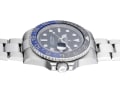 Rolex 
Ref. 116710BLNR
A fine and rare stainless steel dual time wristwatch with center seconds, date, bracelet, guarantee and presentation box