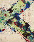 Sam Francis、Untitled 478、希少画集画、新品額装付 Sam Francis and The Lapis Press | Arcana: Books on the Arts