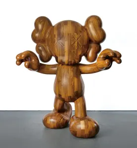 kaws wood 美品　箱無し 34_001.webp