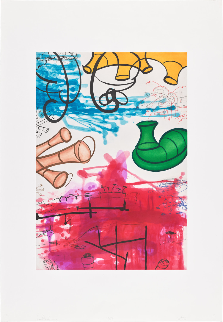 Carroll Dunham - Editions & Works on Paper, New York Tuesday, October ...