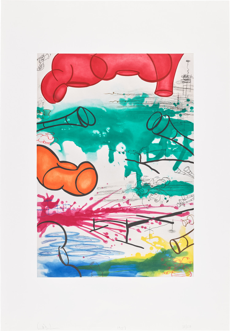 Carroll Dunham - Editions & Works on Paper, New York Tuesday, October ...